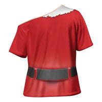 Funny Christmas Costume Cross Shoulder Shirt Busty Big Boobs - Wonder Print Shop