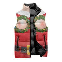 Funny Christmas Costume Sleeveless Puffer Jacket Busty Big Boobs - Wonder Print Shop