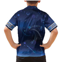 Jewish Hanukkah Festival Family Matching Mermaid Dress and Hawaiian Shirt Let's Get Lit LT05 - Wonder Print Shop