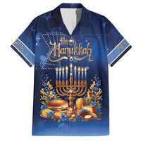 Jewish Hanukkah Festival Family Matching Off Shoulder Short Dress and Hawaiian Shirt Let's Get Lit LT05 - Wonder Print Shop