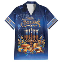 Jewish Hanukkah Festival Family Matching Short Sleeve Bodycon Dress and Hawaiian Shirt Let's Get Lit LT05 - Wonder Print Shop