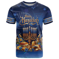 Jewish Hanukkah Festival T Shirt Let's Get Lit LT05 - Wonder Print Shop