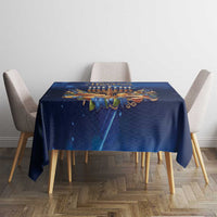 Jewish Hanukkah Festival Tablecloth Let's Get Lit LT05 - Wonder Print Shop