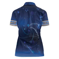 Jewish Hanukkah Festival Women Polo Shirt Let's Get Lit LT05 - Wonder Print Shop