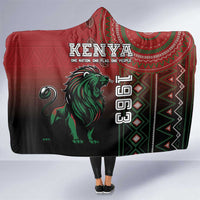 Kenya Jamhuri Day Hooded Blanket One Nation One Flag One People