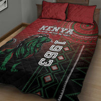 Kenya Jamhuri Day Quilt Bed Set One Nation One Flag One People LT05 - Wonder Print Shop