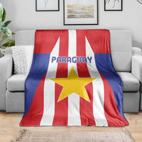 Paraguay Star Football Blanket Go Albirroja