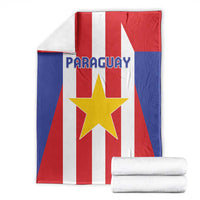 Paraguay Star Football Blanket Go Albirroja
