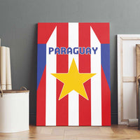 Paraguay Star Football Canvas Wall Art Go Albirroja