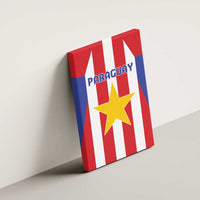 Paraguay Star Football Canvas Wall Art Go Albirroja