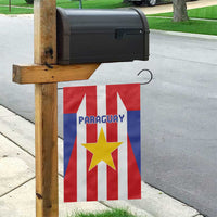 Paraguay Star Football Garden Flag Go Albirroja