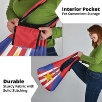 Paraguay Star Football Grocery Bag Go Albirroja