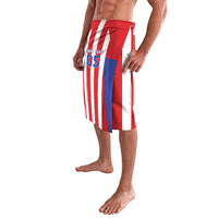 Custom Paraguay Star Football Lavalava Go Albirroja