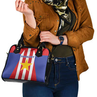 Paraguay Star Football Shoulder Handbag Go Albirroja