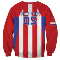 Custom Paraguay Star Football Sweatshirt Go Albirroja
