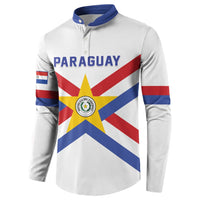 Custom Paraguay Football Button Sweatshirt Unique Style