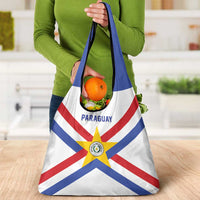 Paraguay Football Grocery Bag Unique Style