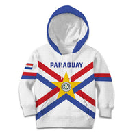 Custom Paraguay Football Kid Hoodie Unique Style