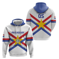 Custom Paraguay Football Zip Hoodie Unique Style