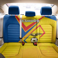 Ecuador Football Back Car Seat Cover La Tricolor Sporty Style