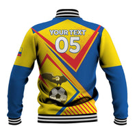 Custom Ecuador Football Baseball Jacket La Tricolor Sporty Style