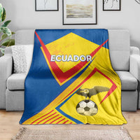 Ecuador Football Blanket La Tricolor Sporty Style