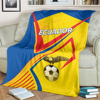 Ecuador Football Blanket La Tricolor Sporty Style