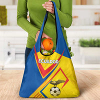Ecuador Football Grocery Bag La Tricolor Sporty Style