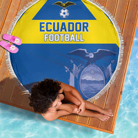 Ecuador Football Beach Blanket Go Champions