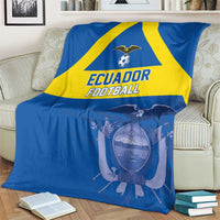 Ecuador Football Blanket Go Champions