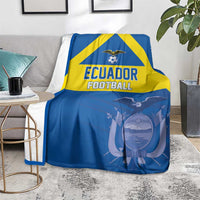Ecuador Football Blanket Go Champions