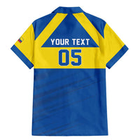 Custom Ecuador Football Family Matching Mermaid Dress and Hawaiian Shirt Go Champions