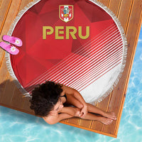 Peru Football Beach Blanket Sporty Style