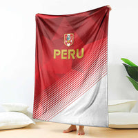 Peru Football Blanket Sporty Style