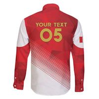 Custom Peru Football Family Matching Summer Maxi Dress and Hawaiian Shirt Sporty Style