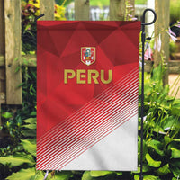 Peru Football Garden Flag Sporty Style
