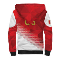 Custom Peru Football Sherpa Hoodie Sporty Style