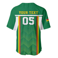 Custom Bolivia Football Baseball Jersey Go Champions La Verde Green Version