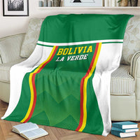 Bolivia Football Blanket Go Champions La Verde Green Version