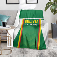 Bolivia Football Blanket Go Champions La Verde Green Version