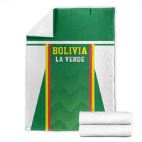 Bolivia Football Blanket Go Champions La Verde Green Version