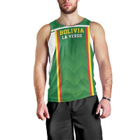 Custom Bolivia Football Men Tank Top Go Champions La Verde Green Version