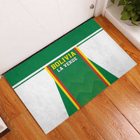 Bolivia Football Rubber Doormat Go Champions La Verde Green Version