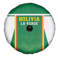 Bolivia Football Spare Tire Cover Go Champions La Verde Green Version