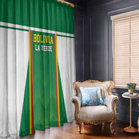 Bolivia Football Window Curtain Go Champions La Verde Green Version