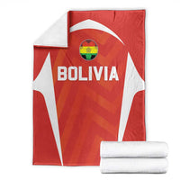 Bolivia Football Blanket Go Champions La Verde Red Version
