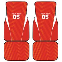 Bolivia Football Car Mats Go Champions La Verde Red Version