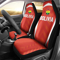 Bolivia Football Car Seat Cover Go Champions La Verde Red Version