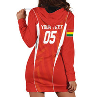 Custom Bolivia Football Hoodie Dress Go Champions La Verde Red Version