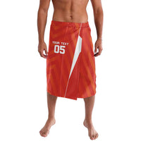 Custom Bolivia Football Lavalava Go Champions La Verde Red Version